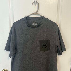 Vineyard Vines Performance Tee - Gray, Medium